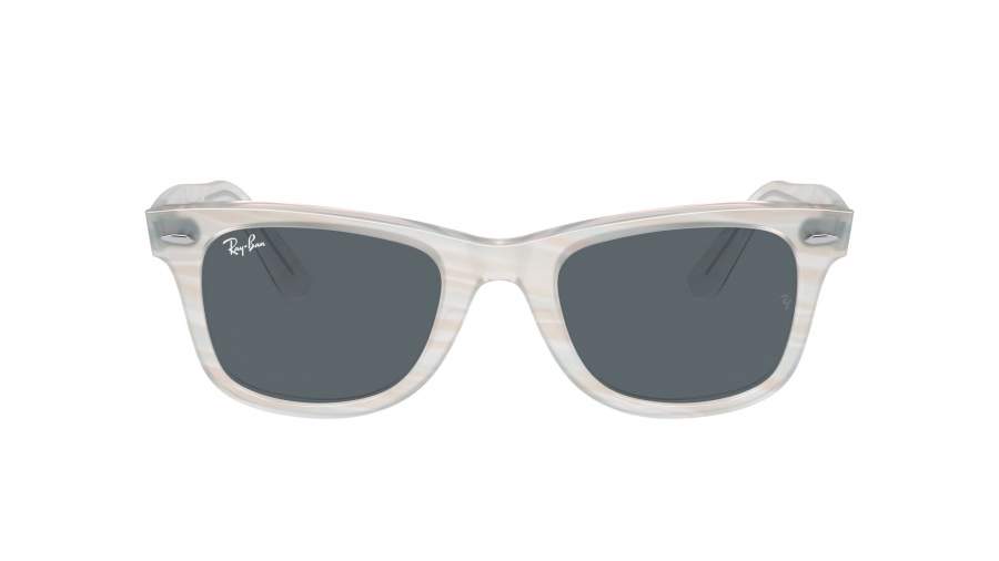 Sunglasses Ray-Ban Wayfarer Change collection RB2140 1407/R5 50-22 Photo sriped light blue in stock