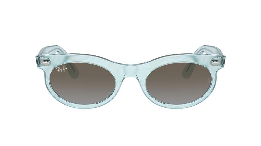 Lunettes de soleil Ray-Ban Wayfarer oval Change Collection RB2242 1385/96 53-22 Photo waves azure en stock