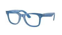 Ray-Ban Wayfarer ease Change collection RX4340V RB4340V 8384 50-22 Photo striped blue