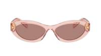 Prada Symbole PR 26ZS 19Q-10D 55-16 Transparent Peach