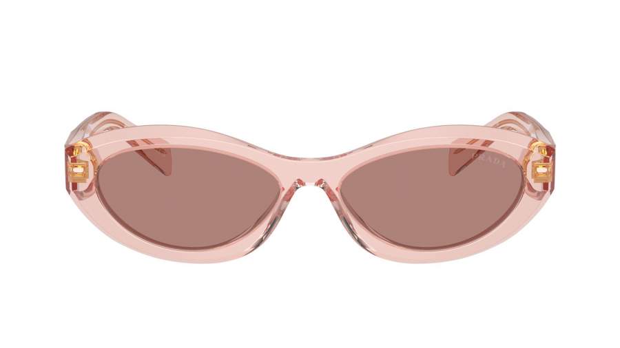 Sunglasses Prada Symbole PR 26ZS 19Q-10D 55-16 Transparent Peach in stock