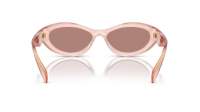 Prada Symbole PR 26ZS 19Q-10D 55-16 Transparent Peach