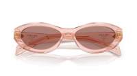 Prada Symbole PR 26ZS 19Q-10D 55-16 Transparent Peach