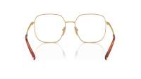 Prada PR A59V 5AK-1O1 55-17 Ouro