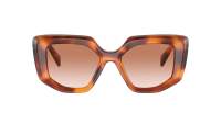 Prada Symbole PR 14ZS 18R-70E 50-18 Cognac Tortoise