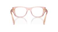 Prada PR A18V 19Q-1O1 52-19 Transparent Peach