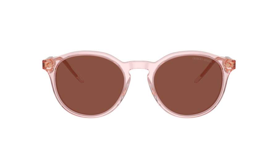 Sunglasses Giorgio Armani AR8211 6073C5 52-20 Transparent Pink in stock