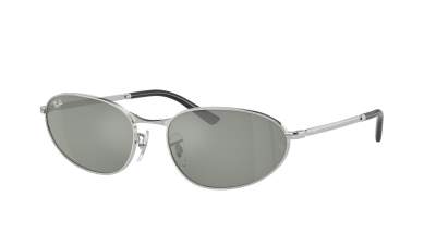 Lunettes de soleil Ray-Ban RB3734 003/40 56-18 Argent en stock