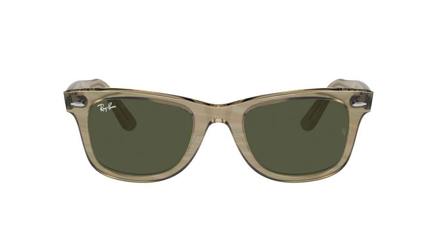 Sunglasses Ray-Ban Original wayfarer Change collection RB2140 1387/31 50-22 Photo striped grey in stock