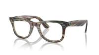 Eyeglasses Ray Ban Wayfarer ease Change RX4340V RB4340V 8381 50 22 Photo striped grey in stock Price 107 42 Visiofactory