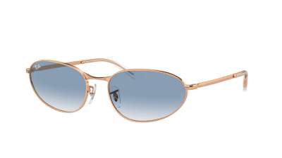 Lunettes de soleil Ray-Ban RB3734 9202/3F 56-18 Rose Gold en stock