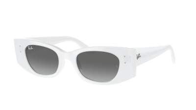 Lunettes de soleil Ray-Ban Kat RB4427 6759/11 49-20 Blanc en stock