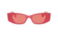 Ray-Ban Kat Bio-based RB4427 6760/84 49-20 Red Cherry