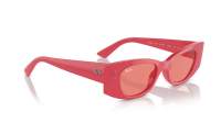 Ray-Ban Kat Bio-based RB4427 6760/84 49-20 Red Cherry