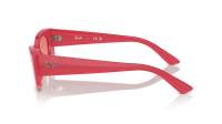Ray-Ban Kat Bio-Based RB4427 6760/84 49-20 Red Cherry