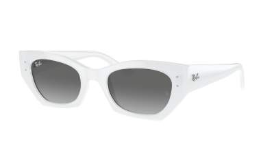 Lunettes de soleil Ray-Ban Zena RB4430 6759/11 49-22 White snow en stock