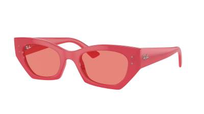 Sunglasses Ray-Ban Zena RB4430 6760/84 52-22 Red Cherry in stock