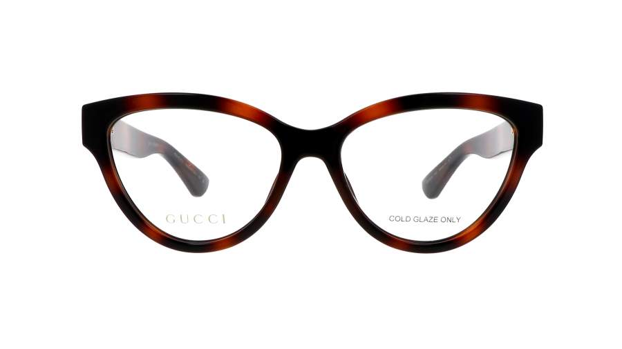 Eyeglasses Gucci GG1581O 002 55-16 Tortoise in stock