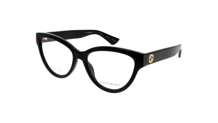 Brillen Gucci GG1581O 001 55-16 Noir op voorraad