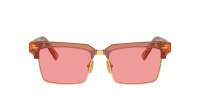 Miu Miu Runway MU 10ZS 15T-1D0 54-17 Caramel Transparent