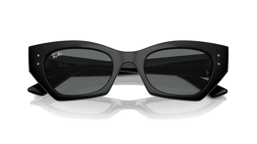 Sunglasses Ray-Ban Zena Bio-based RB4430 6677/87 52-22 Black in