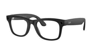 Sonnenbrille Ray-Ban Meta wayfarer RW4008 601SM1 53-22 Schwarz auf Lager