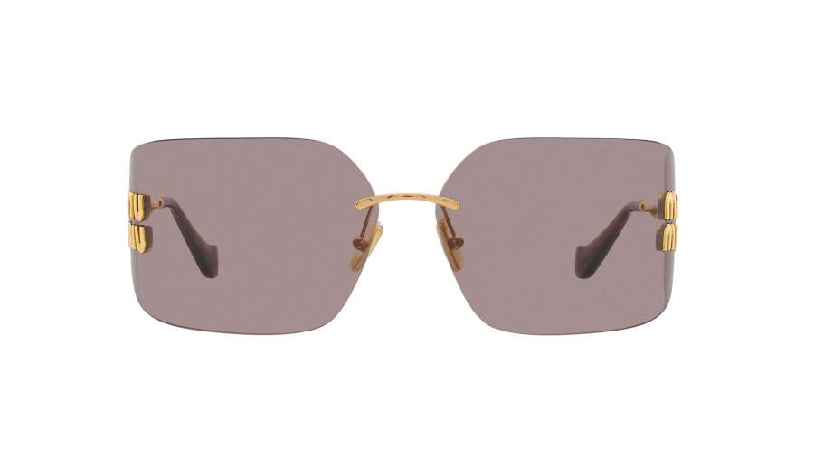 Sonnenbrille Miu Miu Runway MU 54YS 5AK-06I 80-14 Gold auf Lager