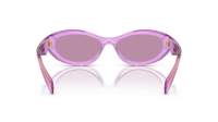 Prada Symbole PR 26ZS 13R07Q 55-16 Transparent Amethyst