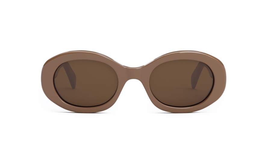 Sunglasses CELINE Triomphe 01 CL40194U 45E 52-22 Brown in stock