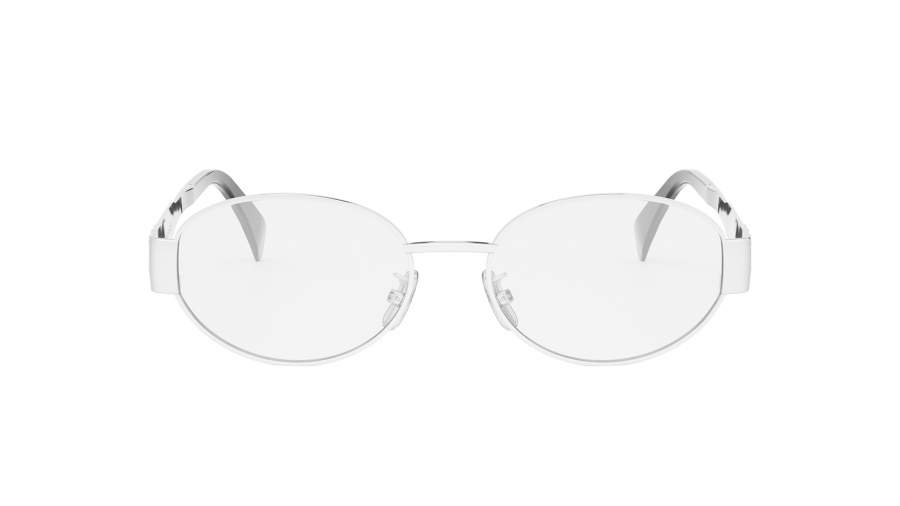 Eyeglasses CELINE Triomphe metal CL50140U 016 53-17 Silver in stock