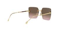 FENDI First Crystal FE4082US 30T 59-15 Złoto