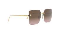 FENDI First Crystal FE4082US 30T 59-15 Złoto