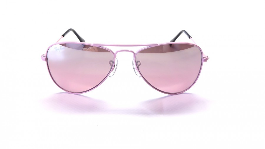 Sunglasses Ray-Ban Aviator Pink RJ9506S 2117E 50-13 Medium in stock