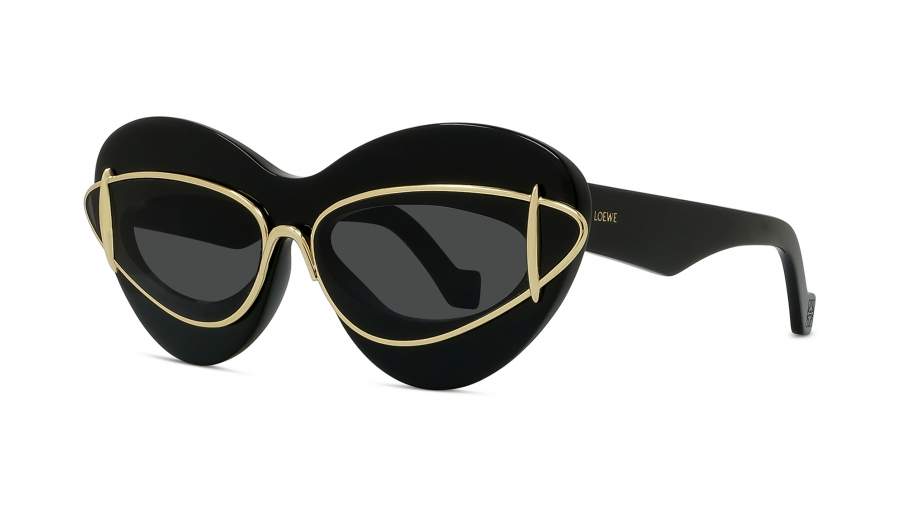 Okulary przeciwsłoneczne Loewe Double frame LW40119I 01A 67-14 Czarny