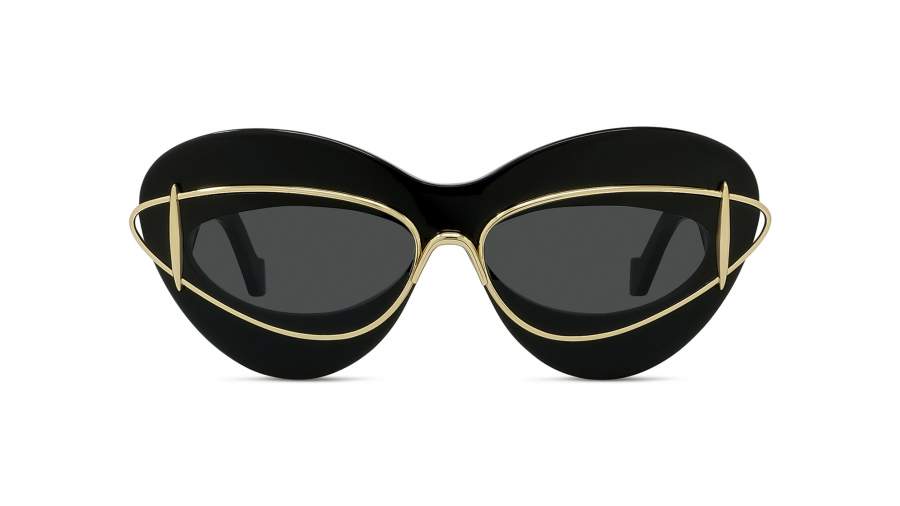 Sunglasses Loewe Double frame LW40119I 01A 67-14 Black in stock