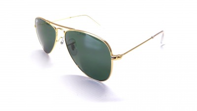 Sunglasses Ray-Ban Aviator Metal Gold RJ9506S 223/71 50-13 Medium in stock