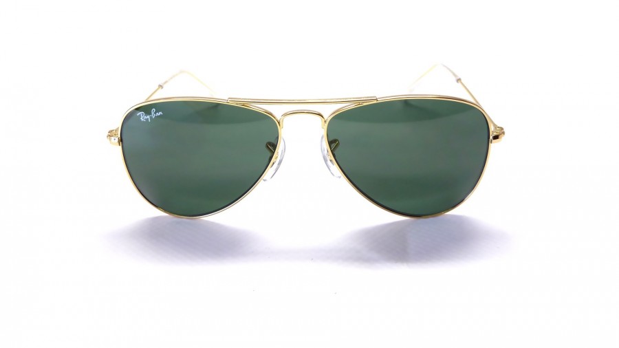 Sunglasses Ray-Ban Aviator Metal Gold RJ9506S 223/71 50-13 Medium in stock