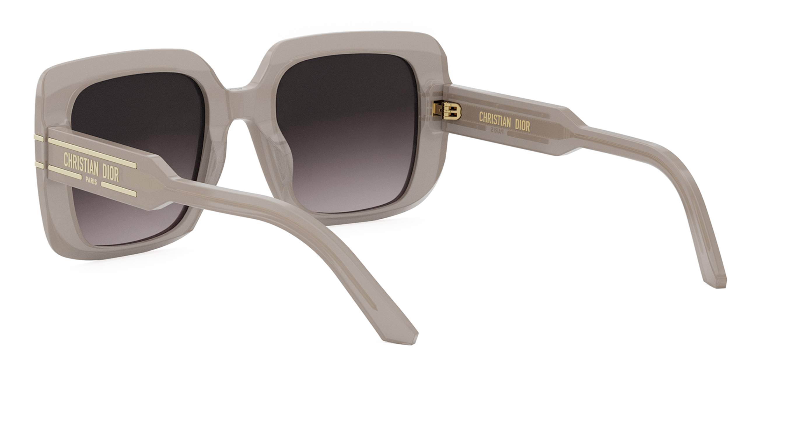 Dior Women Sunglasses Beige Smoke Gradient Square DIORSIGNATURE S11I 78A1 NEW DIOR DiorSignature S11I 54MM Square | Mercari main image 2