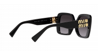 Miu Miu Glimpse MU 10YS 1AB5D1 56-17 Zwart