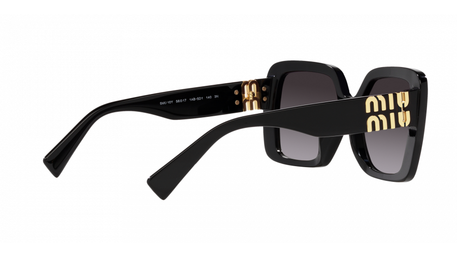 Sunglasses Miu Miu Glimpse MU 10YS 1AB5D1 56-17 Black in  display picture 3