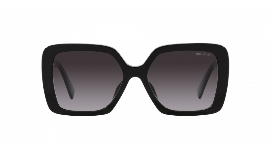 Sonnenbrille Miu Miu Glimpse MU 10YS 1AB-5D1 56-17 Schwarz auf Lager