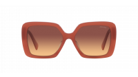 Miu Miu Glimpse MU 10YS 10M-07P 56-17 Cognac opal