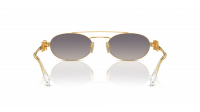 Miu Miu Logo MU 54ZS 5AK30C 53-19 Oro