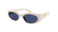 JACQUEMUS Ovalo JAC4C7SUN 55-17 Branco