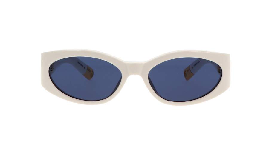 Sonnenbrille JACQUEMUS OVALO JAC4C7SUN 55-17 Weiß auf Lager