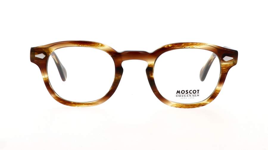 Brille Moscot LEMTOSH 44-24 BAMBOO auf Lager