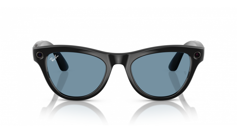 Sunglasses Ray-Ban Meta skyler RW4010 601/MF52 52-20 Shiny Black in stock