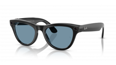 Sonnenbrille Ray-Ban Meta skyler RW4010 601/MF52 52-20 Shiny Black auf Lager