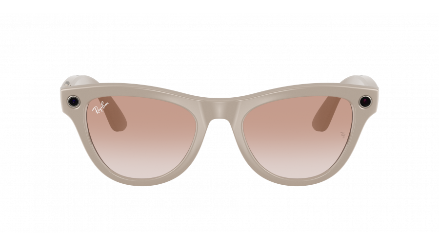Sunglasses Ray-Ban Meta skyler RW4010 670013 52-20 Shiny Chalky Gray in stock