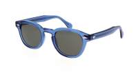 Moscot LEMTOSH SUN 46 SAPPHIRE GREY Niebieski
